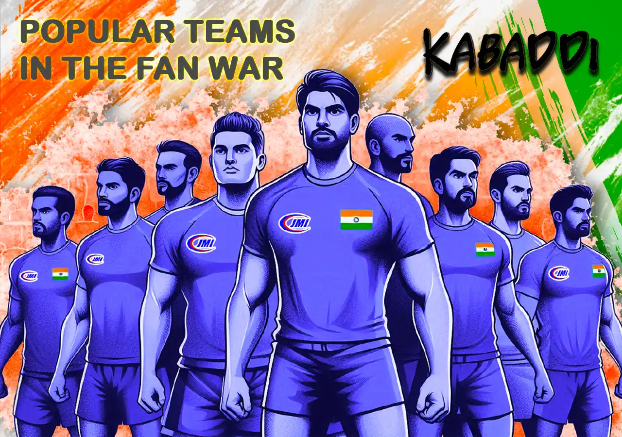 kabaddi popular teams