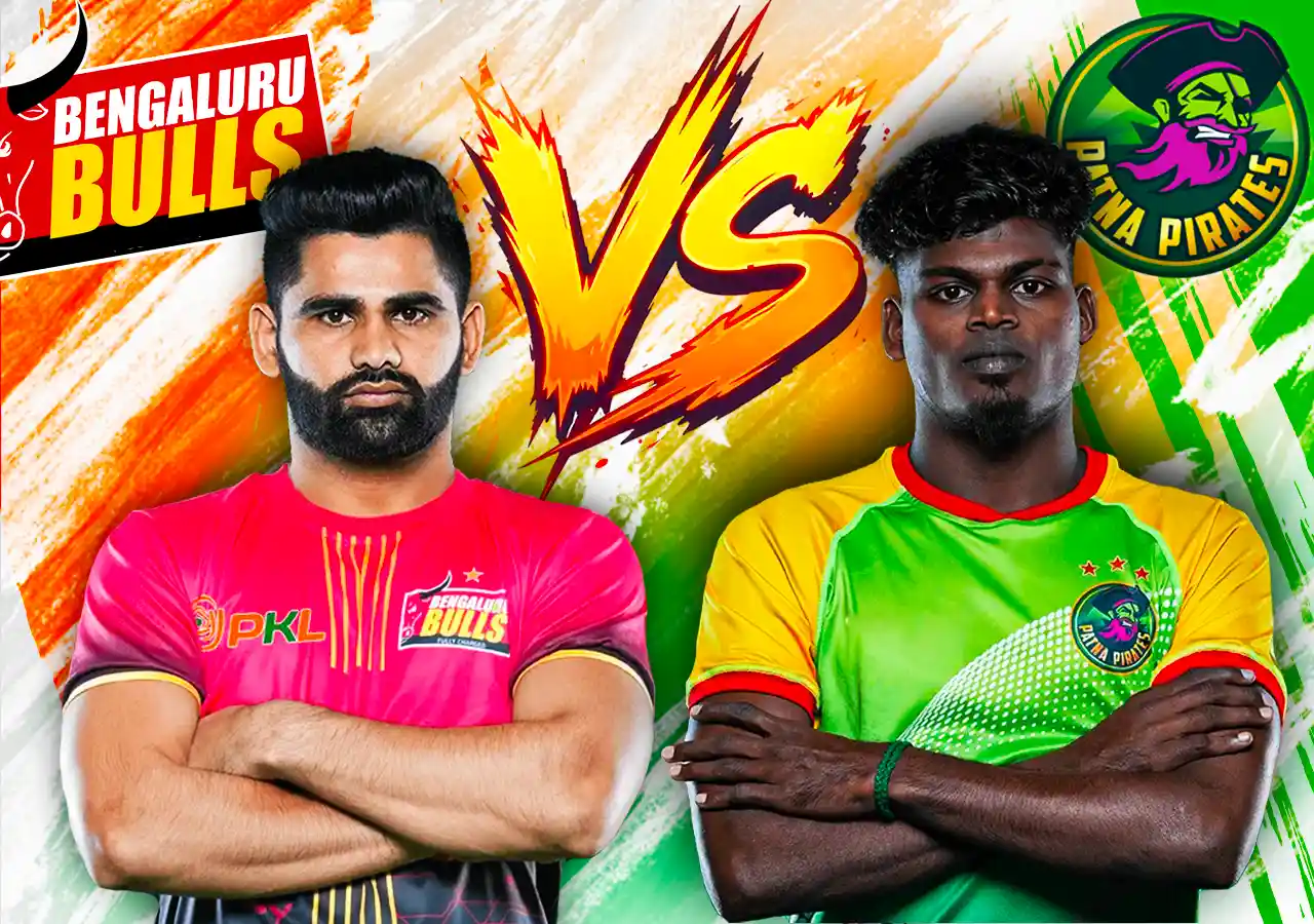 The battle between Patna Pirates and Bengaluru Bulls