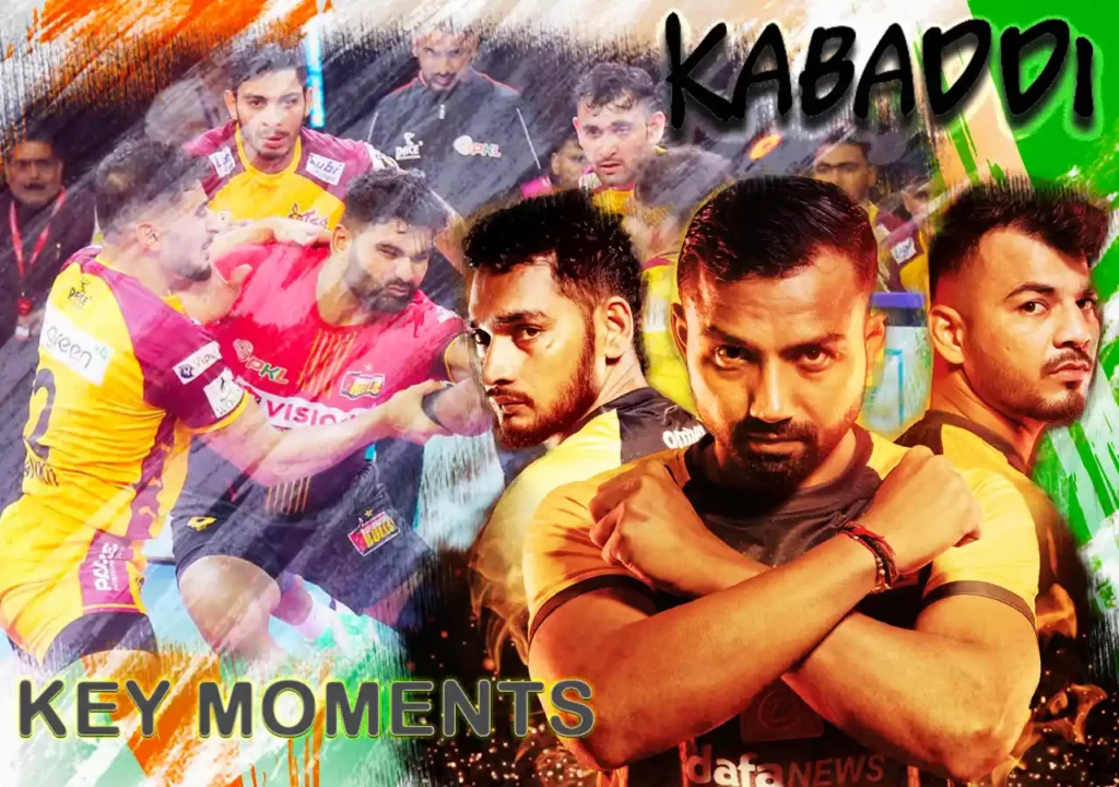 Key moments of the match between Telugu Titans and Bengaluru Bulls
