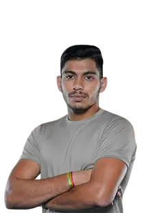 Krishan Dhull player pro kabaddi legauel logo