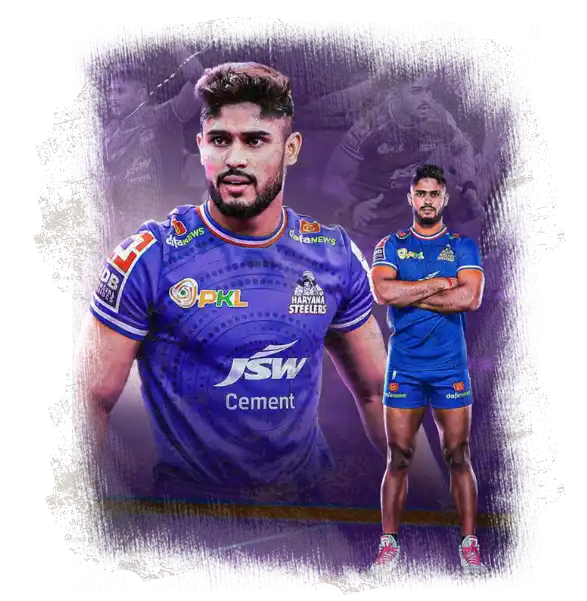 Shivam Patare, a young player with a good rating in kabaddi
